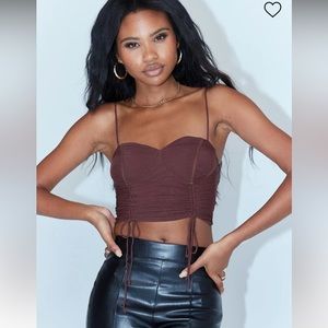 Princess Polly Brown Top